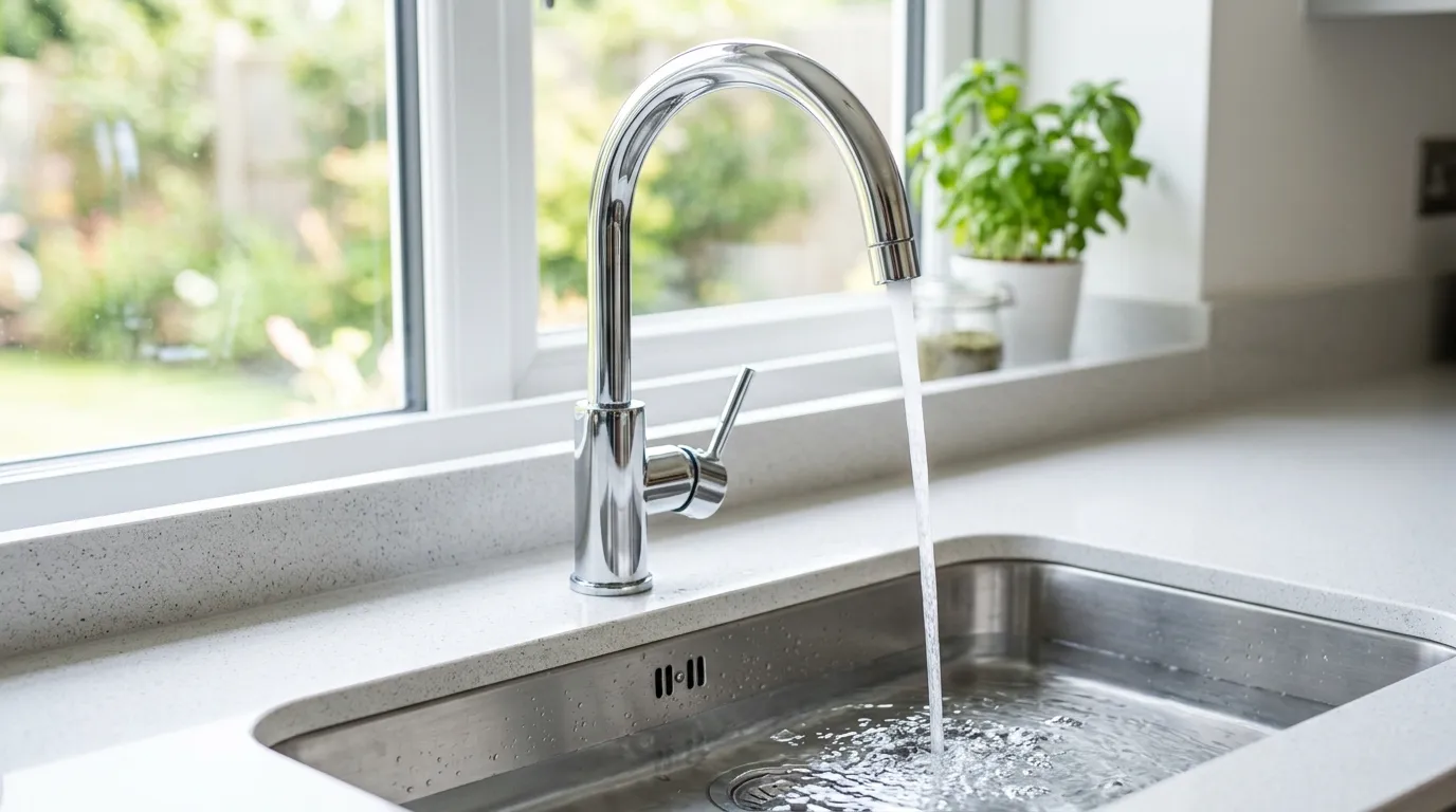 Local Plumbing Master Pros same day plumber fixing a faucet in Winthrop, AR